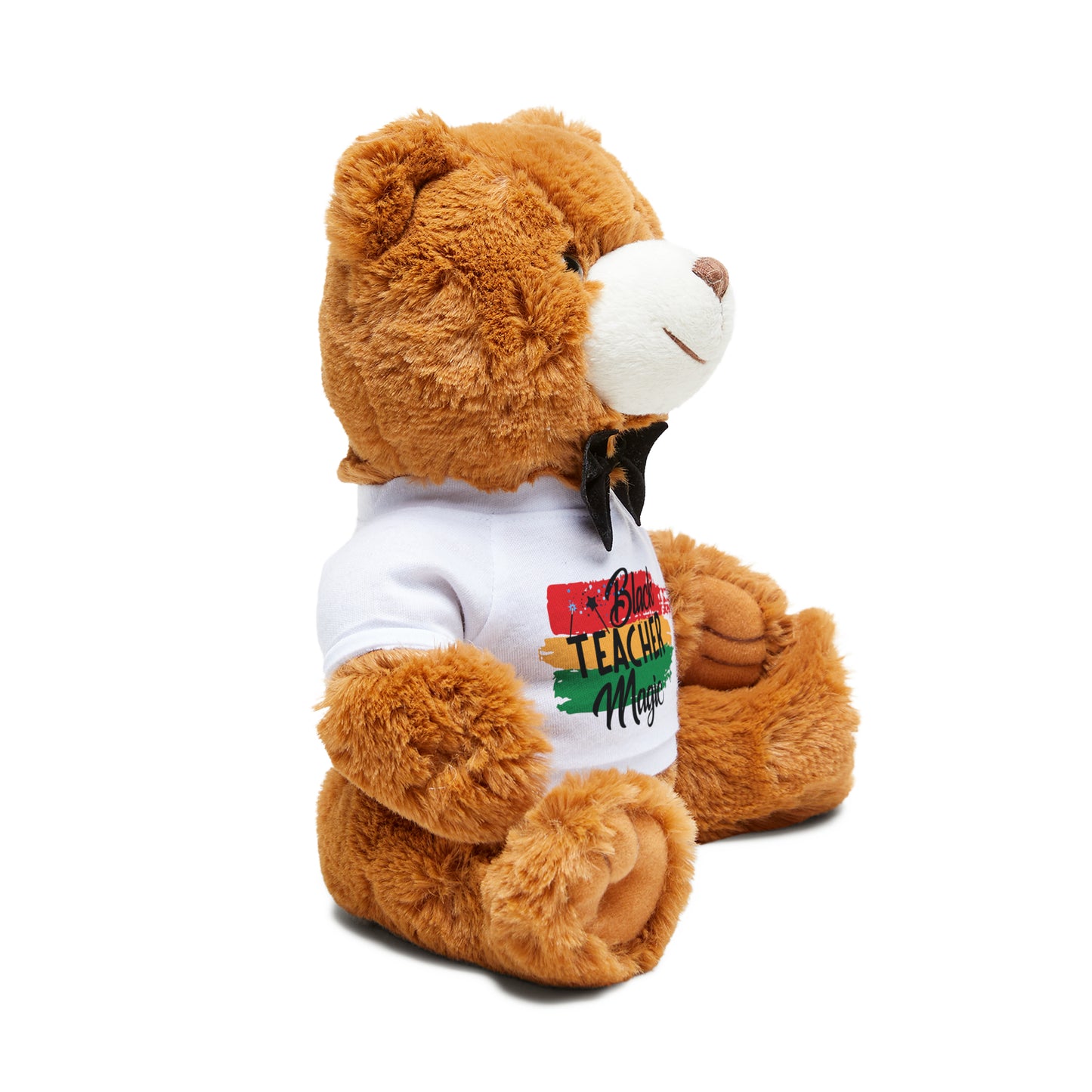 Teddy Bear with Black Teacher Magic T-Shirt - Supreme Deals