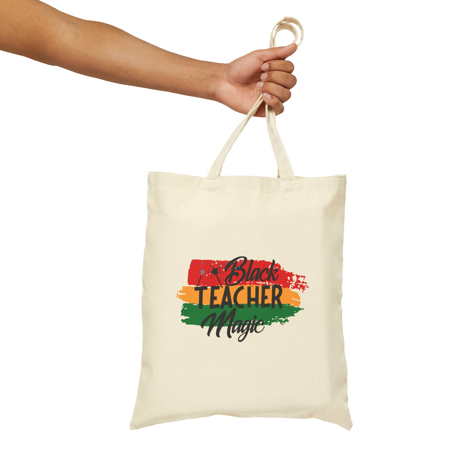 Black Teacher Magic Tote Bag