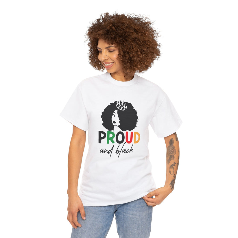 Proud and Black T Shirt