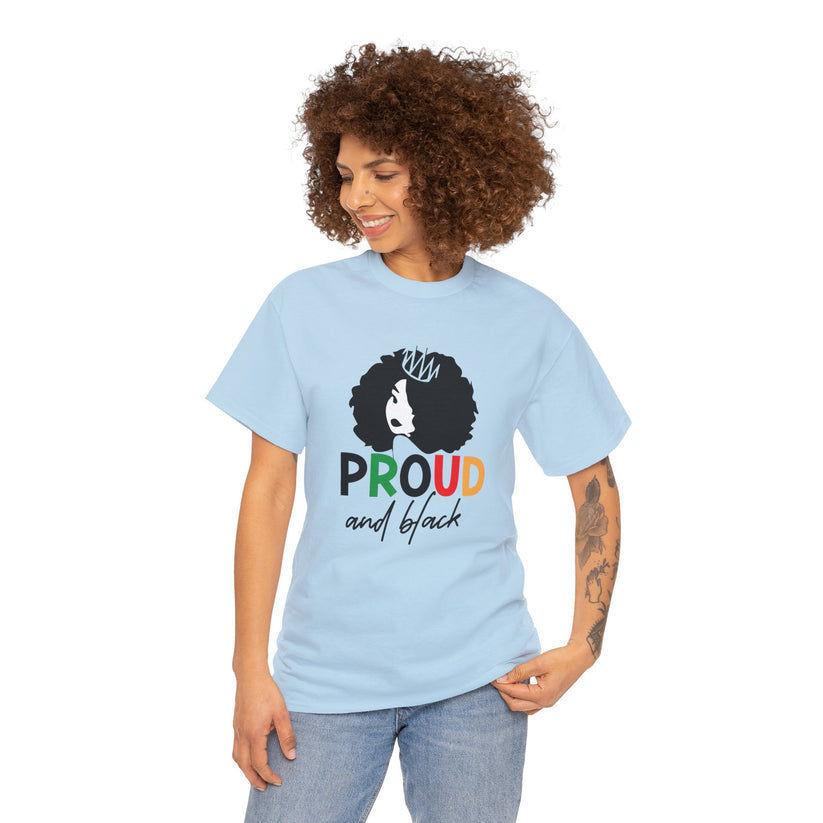 Proud and Black T Shirt