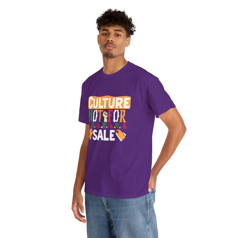 Culture Not for Sale Tee - Supreme Deals