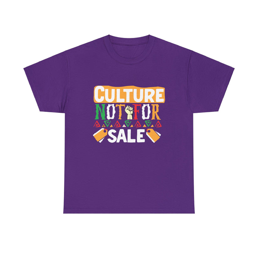 Culture Not for Sale Tee - Supreme Deals