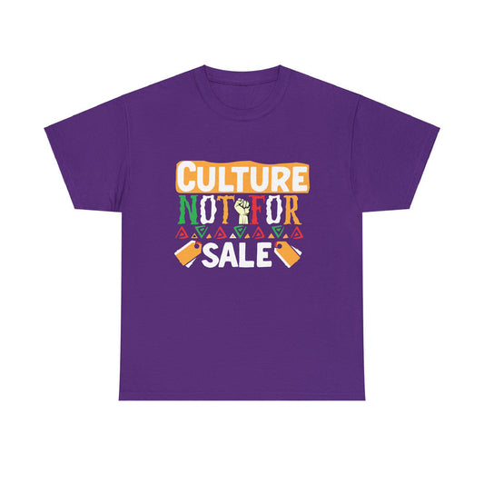 Culture Not for Sale Tee - Supreme Deals