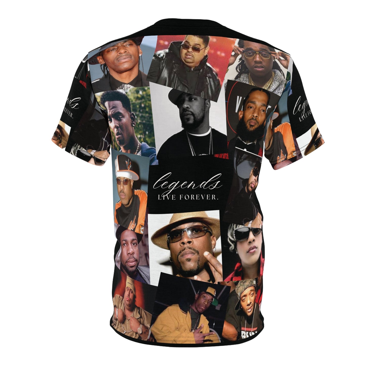 Hip Hop Legends Live Forever T Shirt