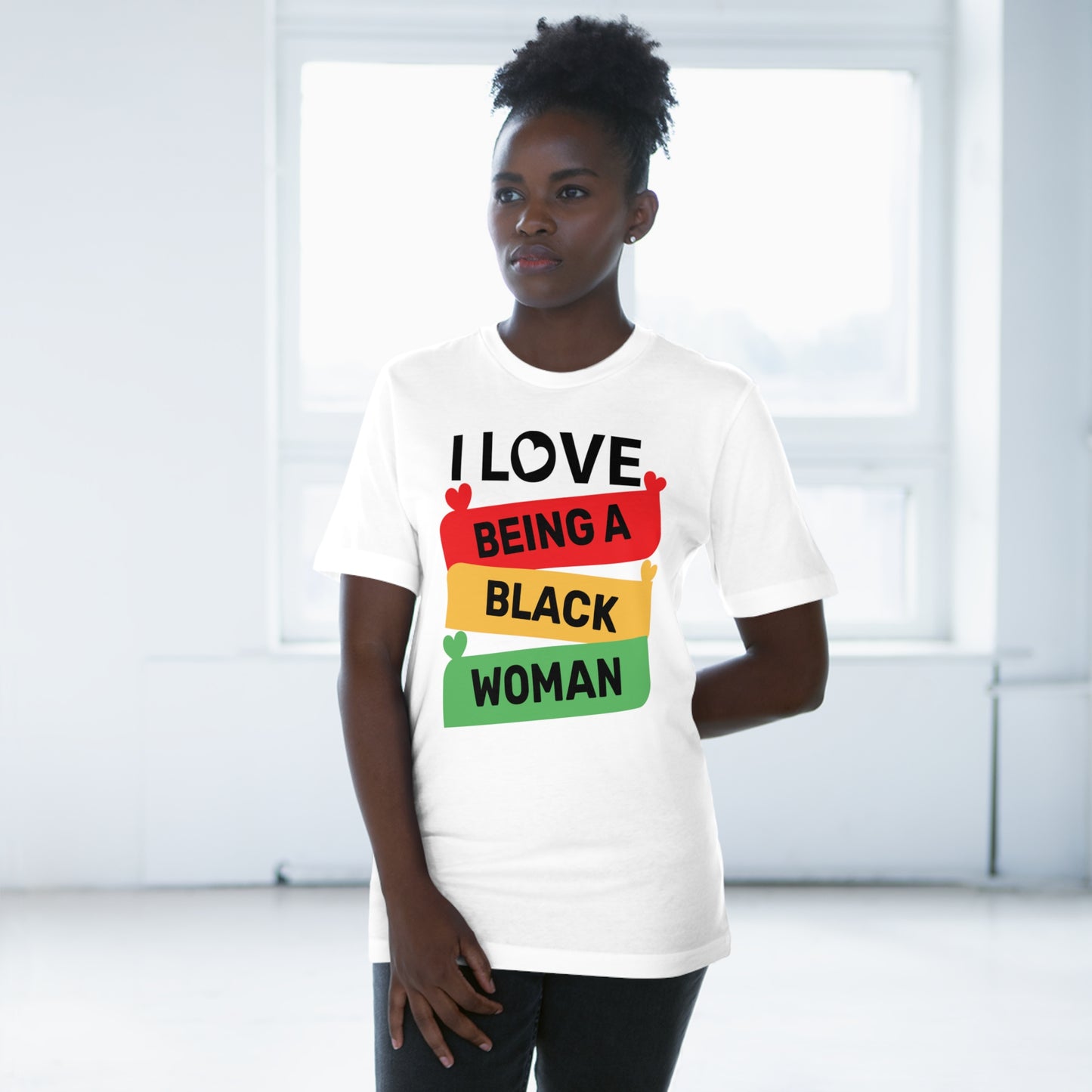 I Love Being a Black Woman Shirt