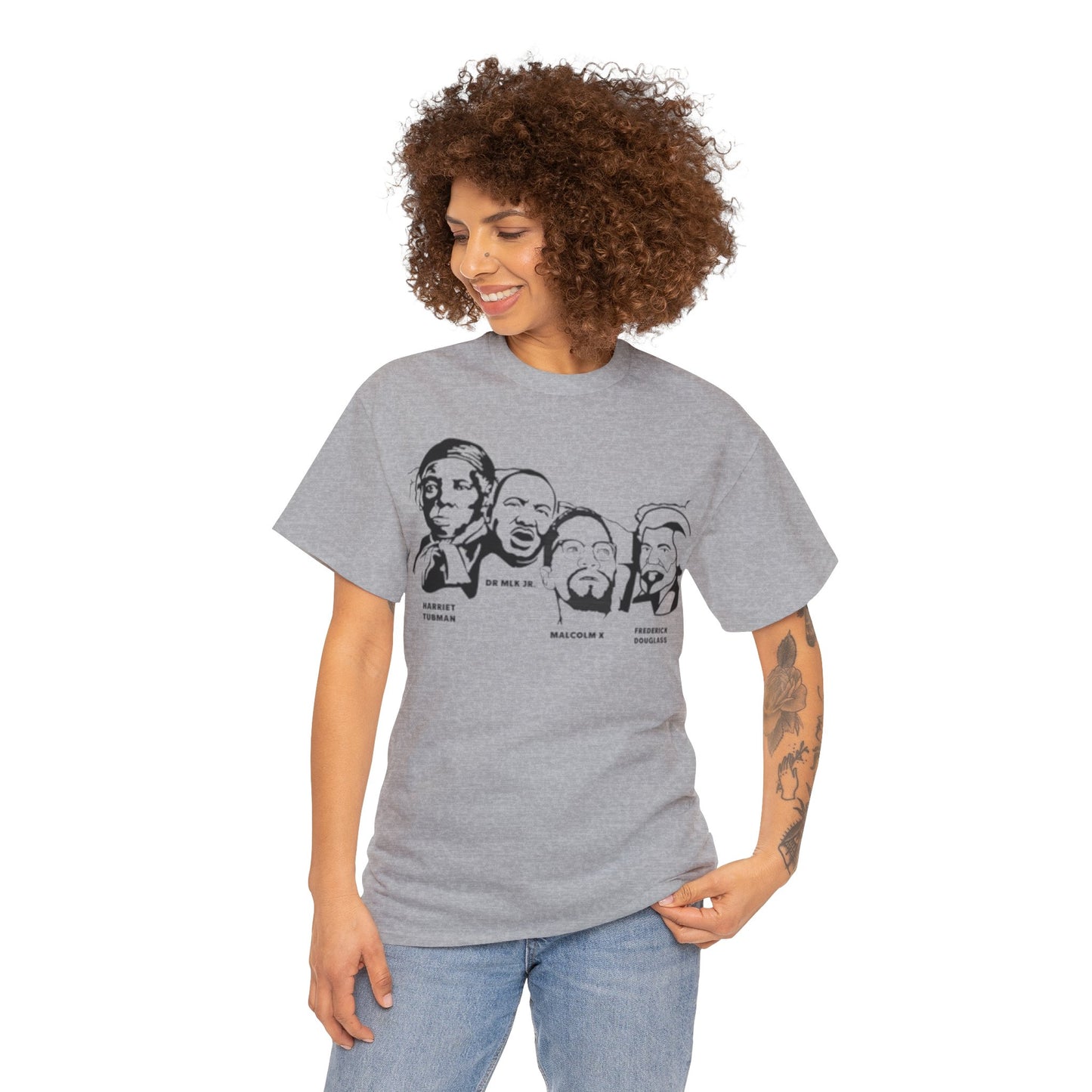 Black American Mount Rushmore Shirt