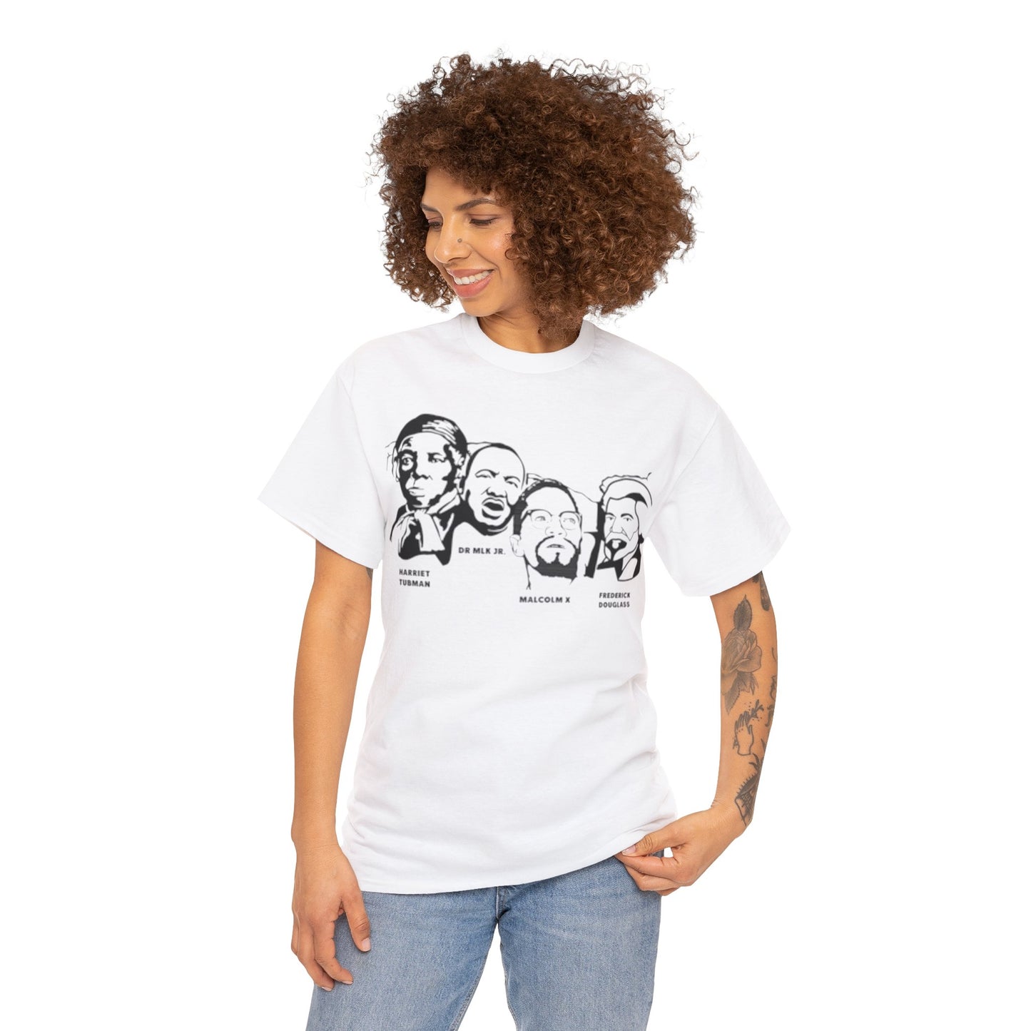 Black American Mount Rushmore Shirt