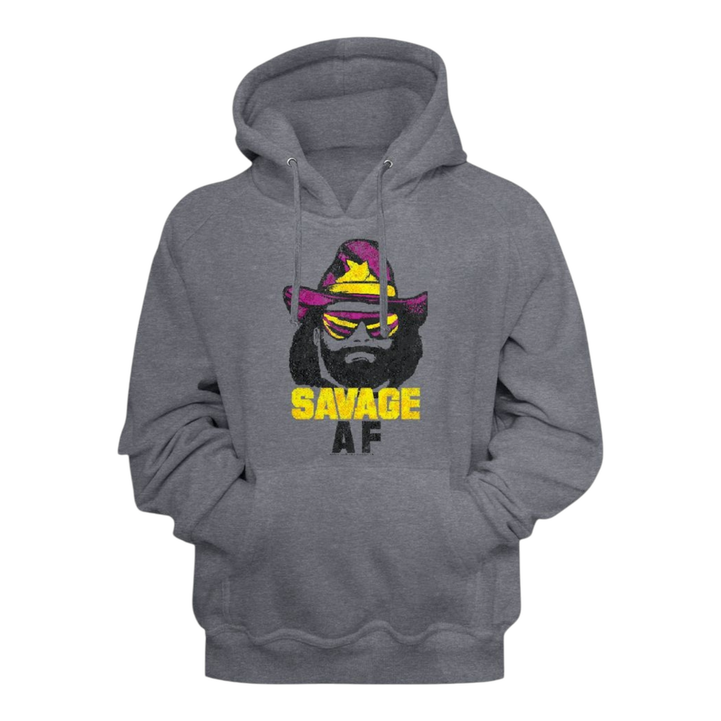 MACHO MAN-SAVAGE AF ADULT Hoodie