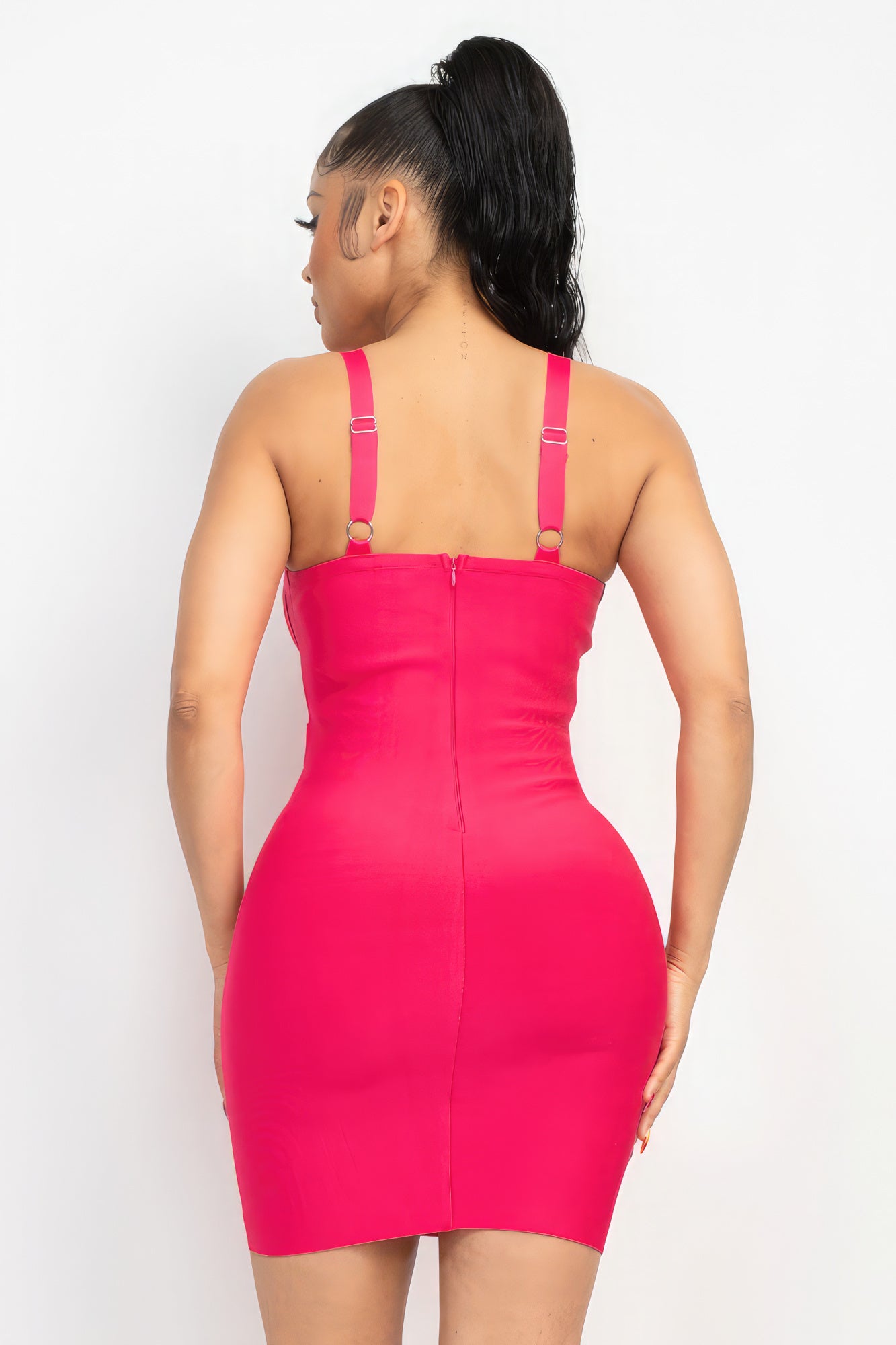 Sweetheart Wide Strap Bandage Dress - Supreme Deals