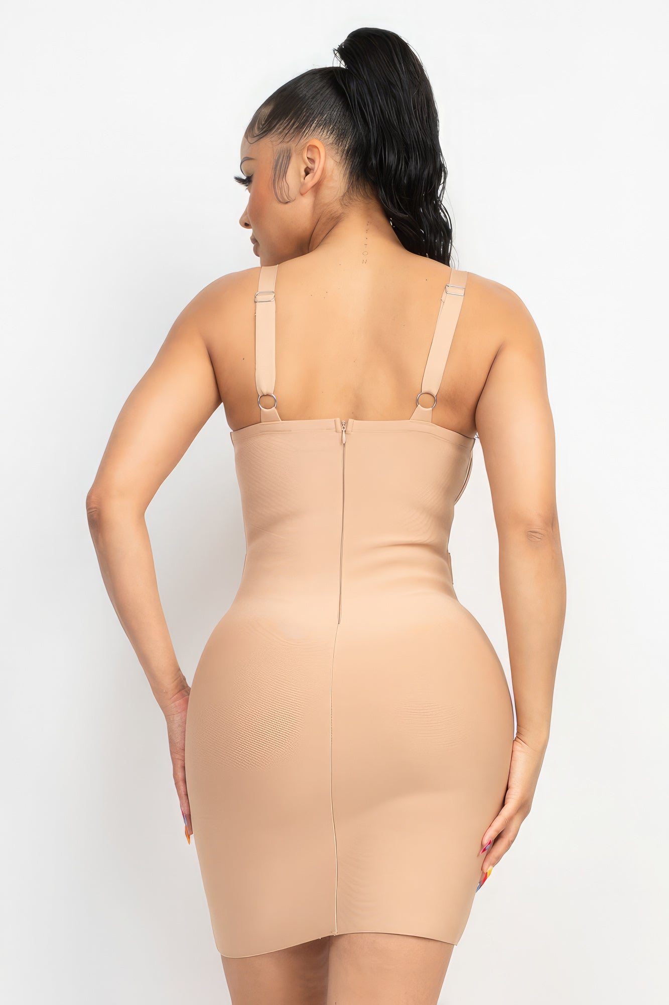 Sweetheart Wide Strap Bandage Dress - Supreme Deals